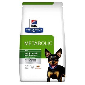 Hill's PD Canine Metabolic Mini Сухой корм для собак малых пород для контроля и снижения веса 1 кг 606378 фото