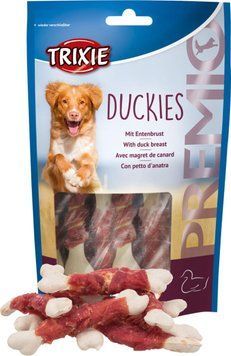 Trixie TX-31538 PREMIO Duckies Ласощі кісточки з качкою для собак &mdash; 100 г TX-31538 фото