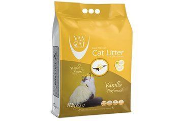 VanCat Vanilla - грудкує наповнювач для котячого туалету (аромат ванили) - 10 кг 114474 фото