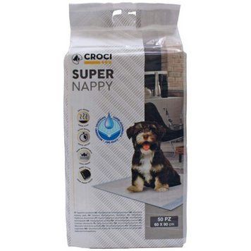 Пеленки для собак одноразовые Super Nappy CROCI, 60х90 см, 50 шт C6020953 фото