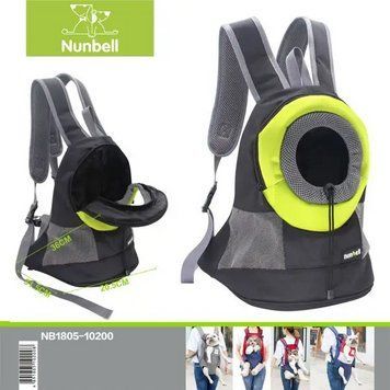 Nunbell Рюкзак-перенесення 20,5х31,5х36 см для котів та собак до 8 кг NB1805-10200 фото