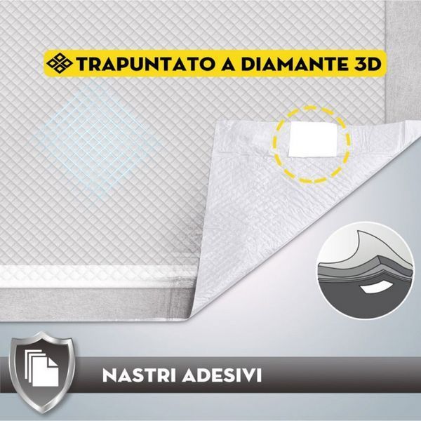 Пеленки для собак одноразовые Super Nappy CROCI, 60х40 см, 10 шт C6028477 фото