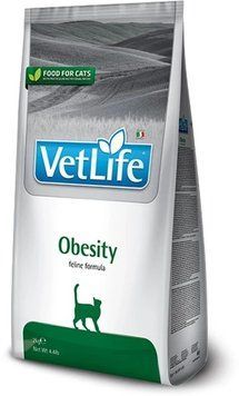 Farmina VetLife Obesity диетический корм для кошек с лишним весом - 400 г 163593/25180 фото