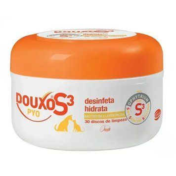 Ceva Sante Douxo S3 Pyo спонжі для шкіри тварин 30 шт 21276 фото