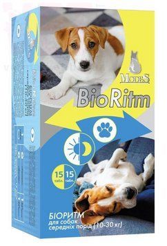 Комплекс витаминов и минералов Modes BioRitm для собак средних пород 10-30 кг &ndash; 30 шт. ЗС000299 фото