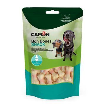 Ласощі для собак Кісточки з хондроїтином 4,5 см Bon Bones CAMON, 120 г AE134 фото