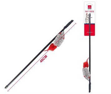 Nunbell Іграшка для котів вудка з мишкою 40 см NB2300-50121 фото