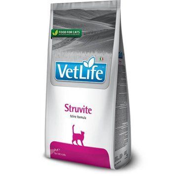 Farmina (Фармина) VetLife Struvite&ndash;Cухой корм-диета с курицей для котов и кошек при мочекаменной болезн-2кг 160391/25319 фото