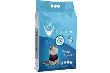 VanCat FRESH - грудкує наповнювач для котячого туалету (аромат свіжості) - 10 кг 55450 фото