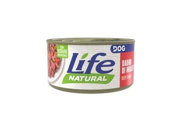 Консерва для собак класу холістик LifeDog beef chunks 90g, ЛайфКет 90гр Шматочки яловичини з овочами 8034105420151 фото