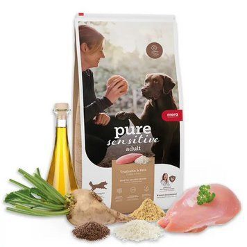 Мера PURE SENSITIVE DOG ADULT TRUTHAHN & REIS для собак з індичкою та рисом 1 кг 056781 - 6726 фото