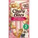 Ласощі для котів INABA "Churu Bites" подушечки з куркою, тунцем та лососем, 3 шт по 10 г EU723 фото 1