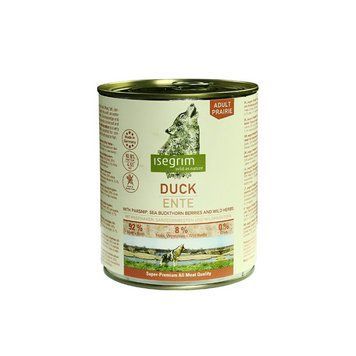 Isegrim Duck with Parsnip Sea Buckthorn&Wild Herbs Качка з пастернаком, обліпихою та дикими травами для собак - 800 гр 4250231540158 фото