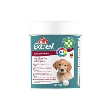 Вітаміни для цуценят та молодих собак 8in1 Excel &laquo;Multi Vitamin Puppy&raquo; 100 таблеток (мультивітамін) 660433 /108634/661820 фото