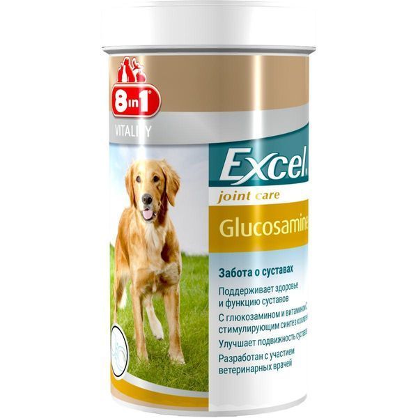 Вітаміни для собак 8in1 Excel &laquo;Glucosamine&raquo; 110 таблеток (для суглобів) 660890 /121596/661828 фото