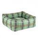 Лежак для тварин BronzeDog Comfort Квадратна Зелений M 55*55 см 1422105 фото 2