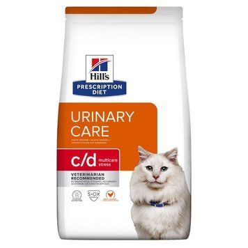Hill's PD Feline C/D Urinary Stress дієта для зменшення оксалатних уролітів, та для зняття стресу 3 кг 605949 фото