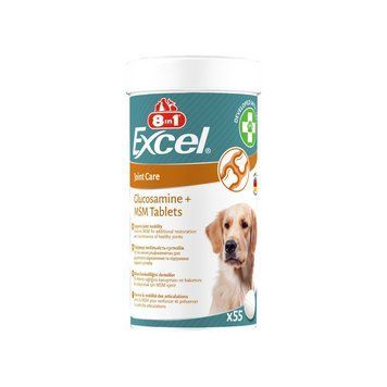 Вітаміни для собак 8in1 Excel &laquo;Glucosamine + MSM&raquo; 55 таблеток (для суглобів) 661024 /124290/661831 фото