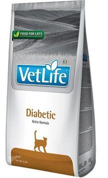 Farmina (Фарміна) VetLife Diabetic для контролю рівня глюкози у крові при цукровому діабеті 400 г 176430/25326 фото