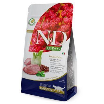 Farmina (Фармина) N&D Quinoa Digestion ADULT рекомендован в случае нарушений пищеварения с ягненком -300 г 179967/35745 фото