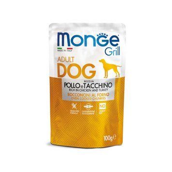 MONGE GRILL курка з індичкою 100 г 70013116 фото