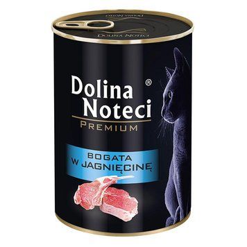 Dolina Noteci Premium Cat консерва Долина Нотечі з ягнятком для котів - 400 гр DN 400 (756) фото