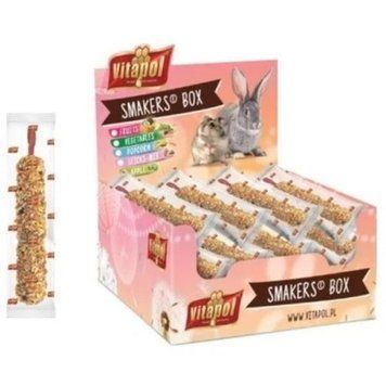 Колба Vitapol Smakers Box Ласощі для гризунів фрукти - 1 шт 112049 фото