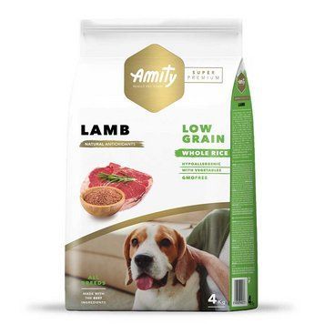 Amity Super Premium Lamb, сухий корм для дорослих собак, з ягням - 4 кг SP 573 LAMB 4 KG фото