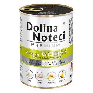 Консерва Dolina Noteci Premium для собак з гускою та картоплею, 400 гр DN 400 (786) фото
