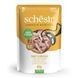 Schesir Tuna Chicken ШЕЗІР Тунець з філе курки в желе натуральні консерви для котів, вологий корм, пауч - 85 г 171016 фото 1