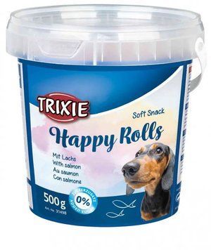 Trixie TX-31498 HappyRolls ласощі для собак з лососем - 500 г TX-31498 фото