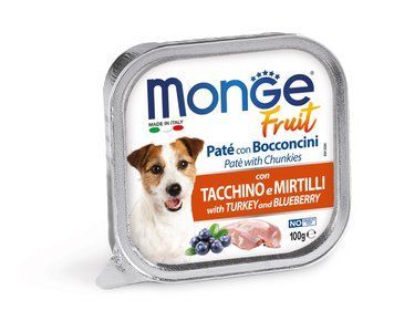MONGE FRUIT індичка з чорницею- 100гр 70013208 фото