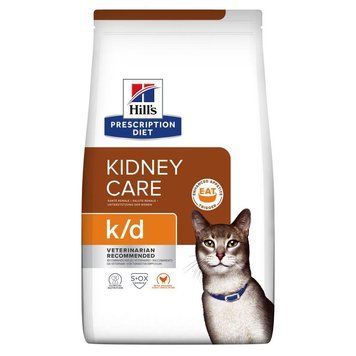 Hill's PD Feline K/D дієтичний корм для підтримки функціонування нирок дорослих кішок 0,3 кг 605989/609840 фото