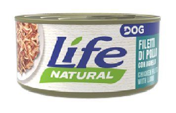 Консерва для собак класу холістик LifeDog Вологий корм з філе ягня та філе курки 90 гр 8034105425262 фото