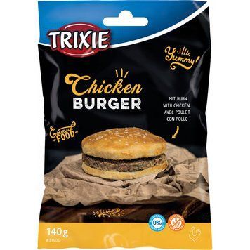 TRIXIE TX-31505 Chicken Burger Бургер з куркою для собак 9 см - 140 гр. 3130 фото