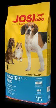 Сухой корм Josera JosiDog Master Mix с разноцветными крокетами и столовой свеклой 15 кг 4032254770664 фото