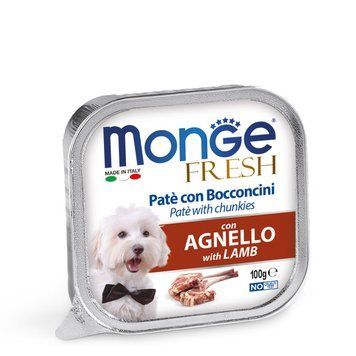MONGE DOG FRESH КОНСЕРВИ ДЛЯ СОБАК ЯГНЯ 100 г 70013055 фото