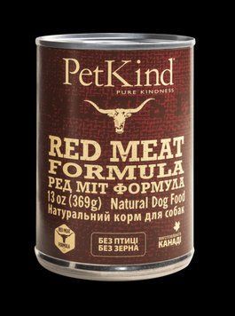 PetKind Red Meat Formula консерви для собак Яловичина, ягня, рубець 369 г 1295 фото