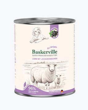 Baskerville Ягня із смородиною для цуценят-800гр 21559 фото