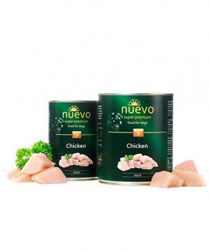 Вологий корм Nuevo Dog Adult Chicken з куркою &mdash; 800 г 95008 (806) фото