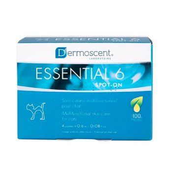 Dermoscent Essential 6 spot-on Краплі на холку для догляду за шкірою та шерстю кішок - 1 уп. 11501 фото