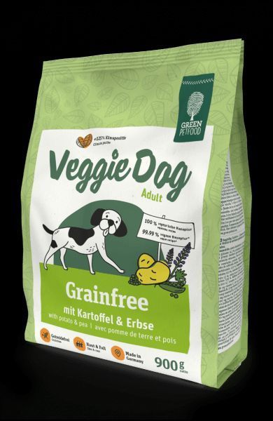 Сухой корм Green Petfood VeggieDog with Potato & Pea/ Грин Петфуд с картофелем и горохом 900 г 4032254789802 фото