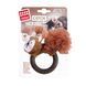 Игрушка для Кошек Gigwi Catch&Scratch Белка Кольцо и Плюш 7520 фото 1