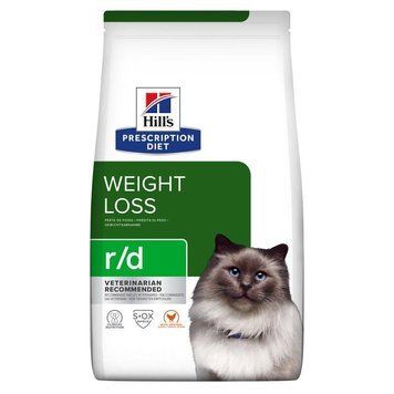 Hill's PD Feline R/D диета для снижения лишнего веса и поддержания здоровой массы тела у взрослых кошек 1,5 кг 605927 фото