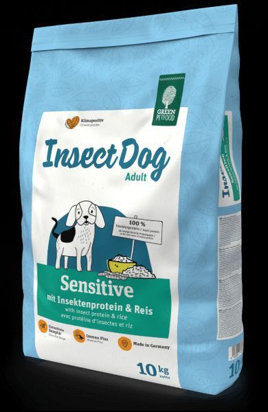 Сухой корм Green Petfood Sensitive with Insects Грин Петфуд Сенситив с насекомыми 10 кг 4032254789628 фото