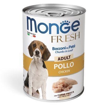 Monge Dog Fresh курка 400гр 70014472 фото
