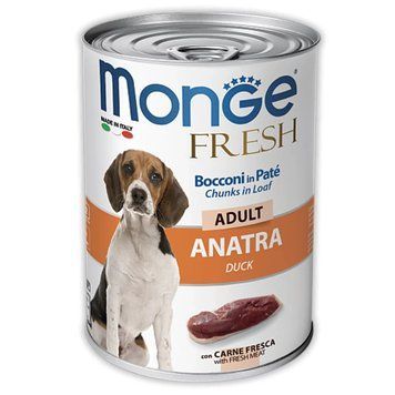 Monge Dog Fresh качка 400гр 70014564 фото