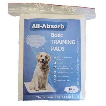 Пеленки для собак All-Absorb Basic 56х56 см 10 шт 65520 фото