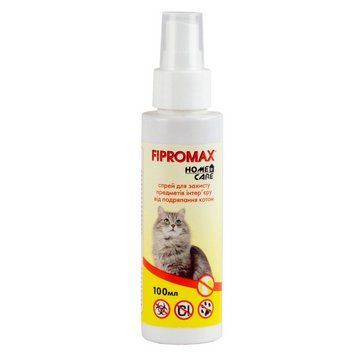Спрей FIPROMAX Home Care захист предметів від царапання для котів, 100 мл FHC-038 фото