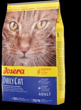 Сухой корм Josera DailyCat беззерновой для взрослых кошек и котов 10 кг 4032254749806 фото